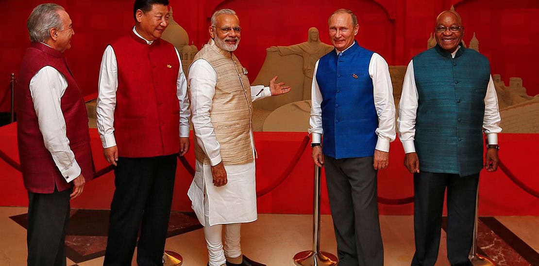 brics nations seek to build bridges at goa summit