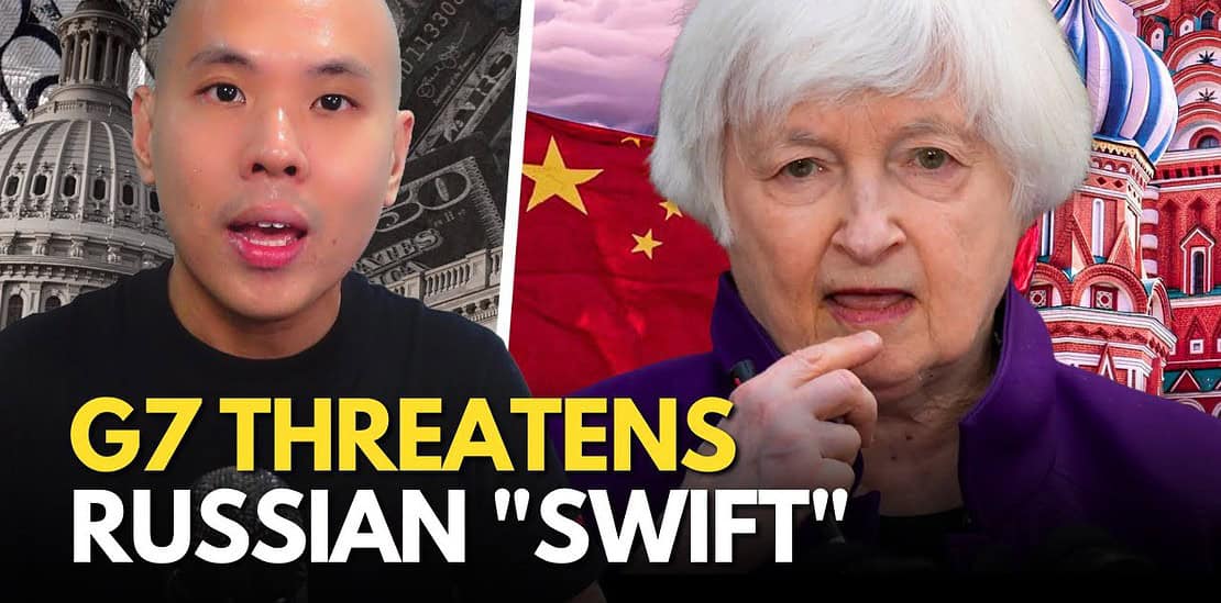 g7 threatens russian swift as panic grows over financial support from 150 banks