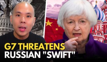 g7 threatens russian swift as panic grows over financial support from 150 banks