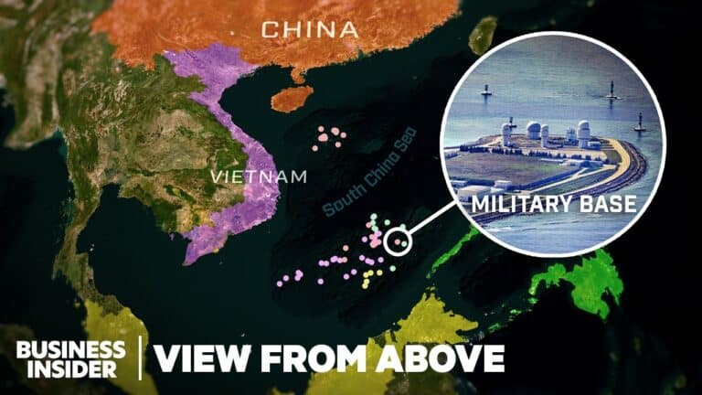 what’s actually happening in the south china sea? | view from above | business insider