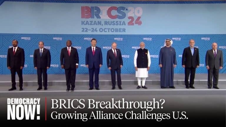 brics breakthrough? economists richard wolff & patrick bond on growing alliance, challenge to u.s.
