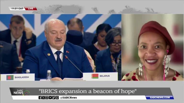 16th brics summit | 'brics expansion a beacon of hope': lebohang pheko