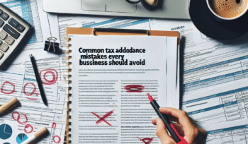 common tax adherence mistakes every business should avoid