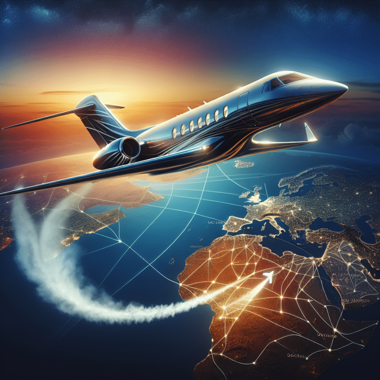 exclusive private jet charter routes across west africa