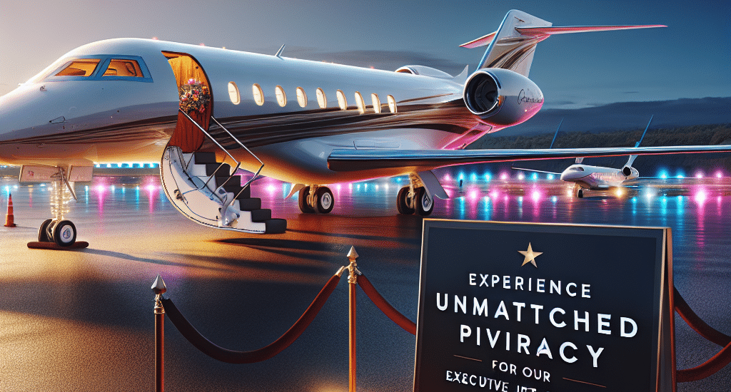 experience unmatched privacy with our executive jet charter