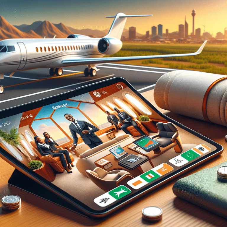 how to book a private jet in nigeria for seamless
