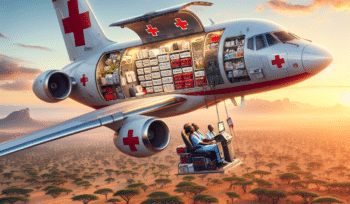 the vital role of specialized medical jet charters in africa