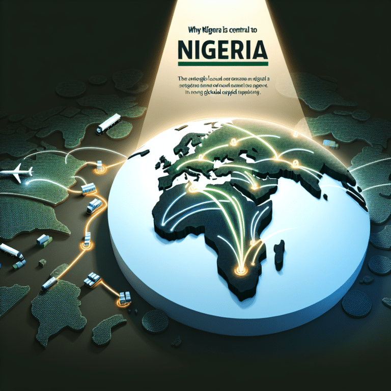 why nigeria is central to the new global supply route