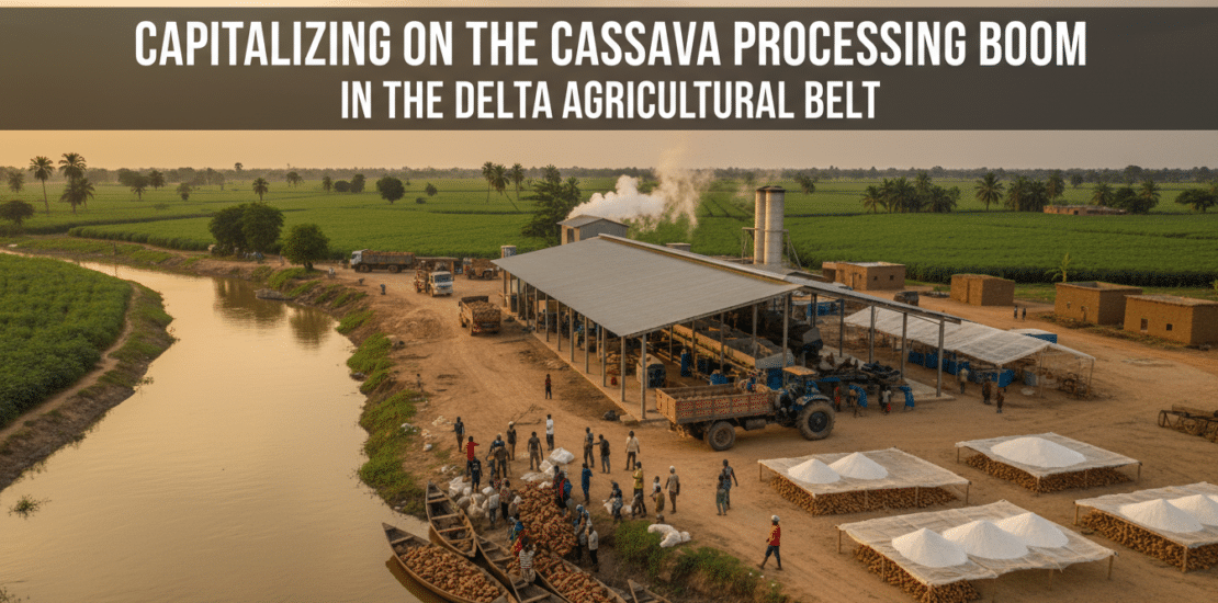 capitalizing on the cassava processing boom in the delta agricultural