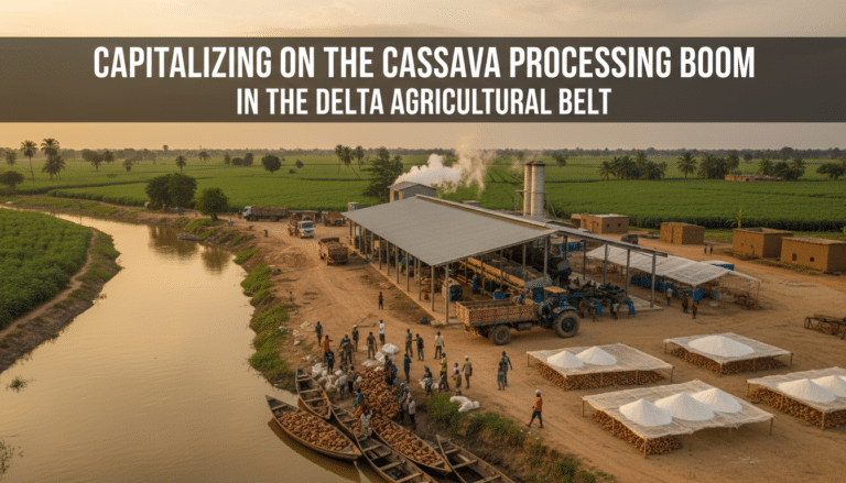 capitalizing on the cassava processing boom in the delta agricultural