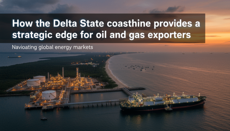 how the delta state coastline provides a strategic edge for