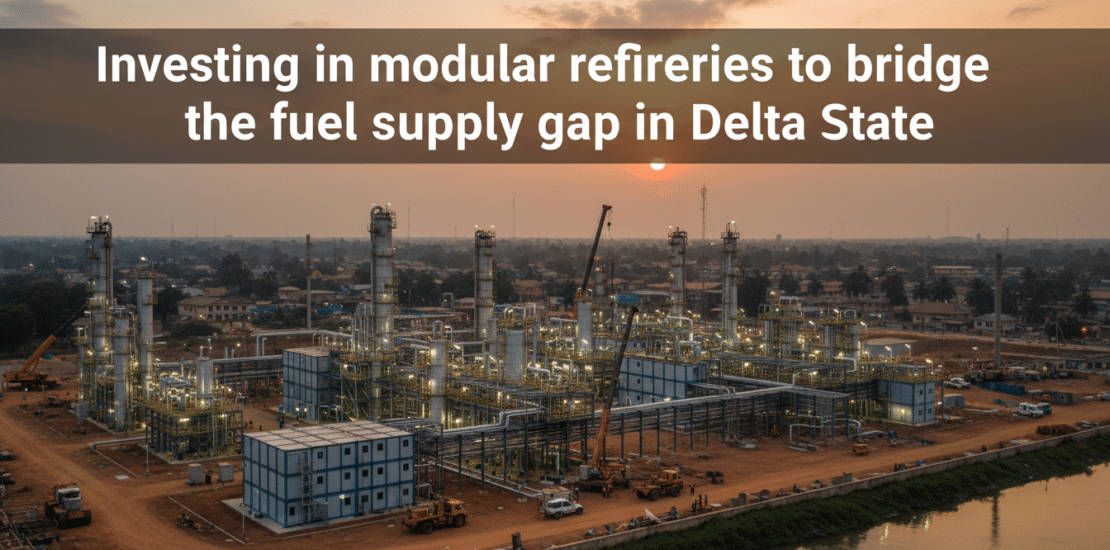 investing in modular refineries to bridge the fuel supply gap