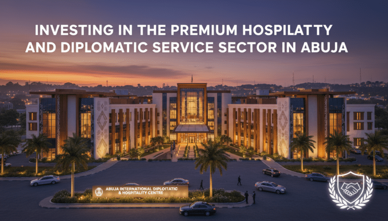 investing in the premium hospitality and diplomatic service sector in