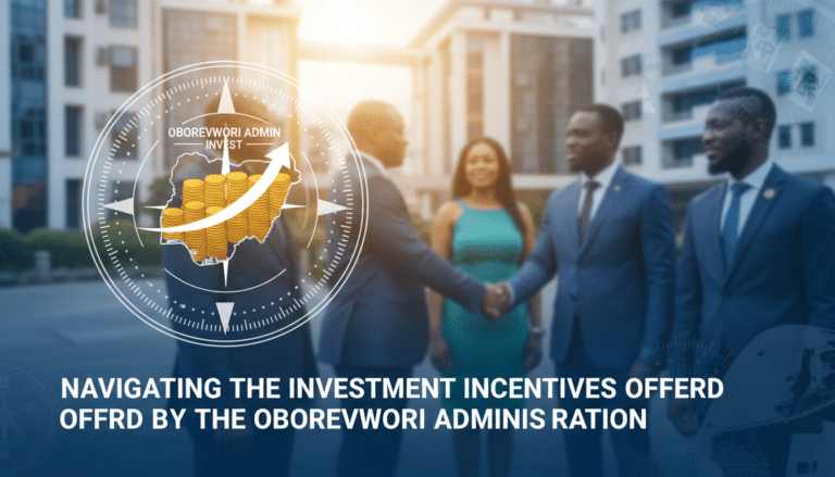 navigating the investment incentives offered by the oborevwori administration