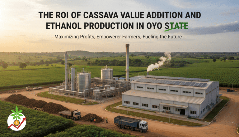 the roi of cassava value addition and ethanol production in