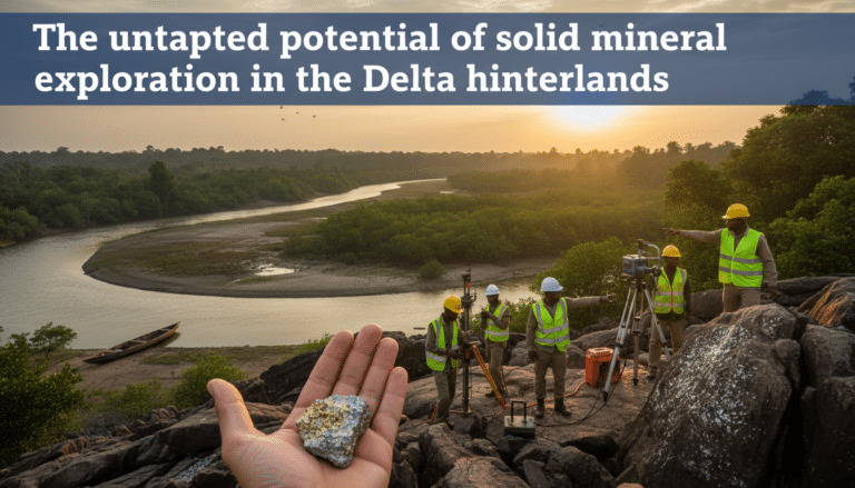the untapped potential of solid mineral exploration in the delta
