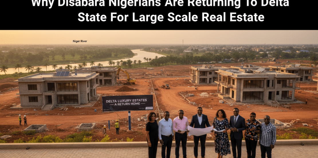 why diaspora nigerians are returning to delta state for large
