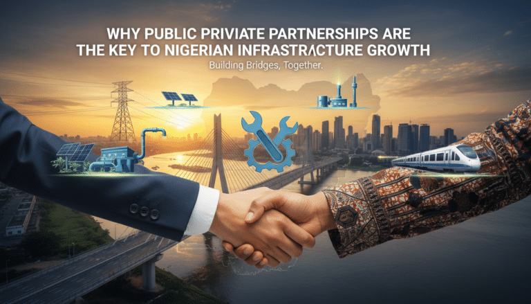 why public private partnerships are the key to nigerian infrastructure