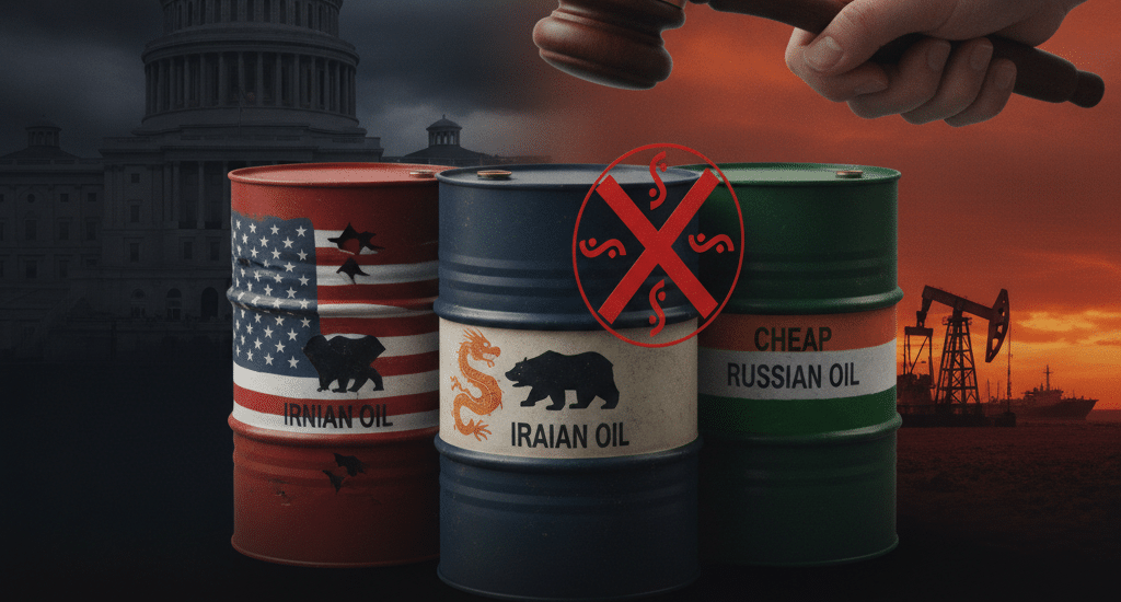 US THREATENS China’s Iran Oil Imports As India Ditches US Crude For Cheap Russian Oil